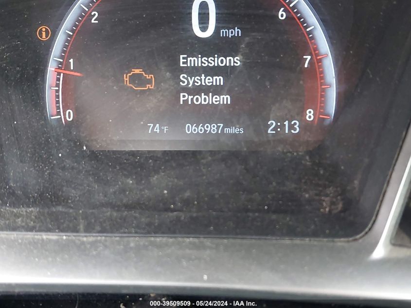 2019 Honda Civic Sport VIN: 2HGFC2F88KH567034 Lot: 39509509