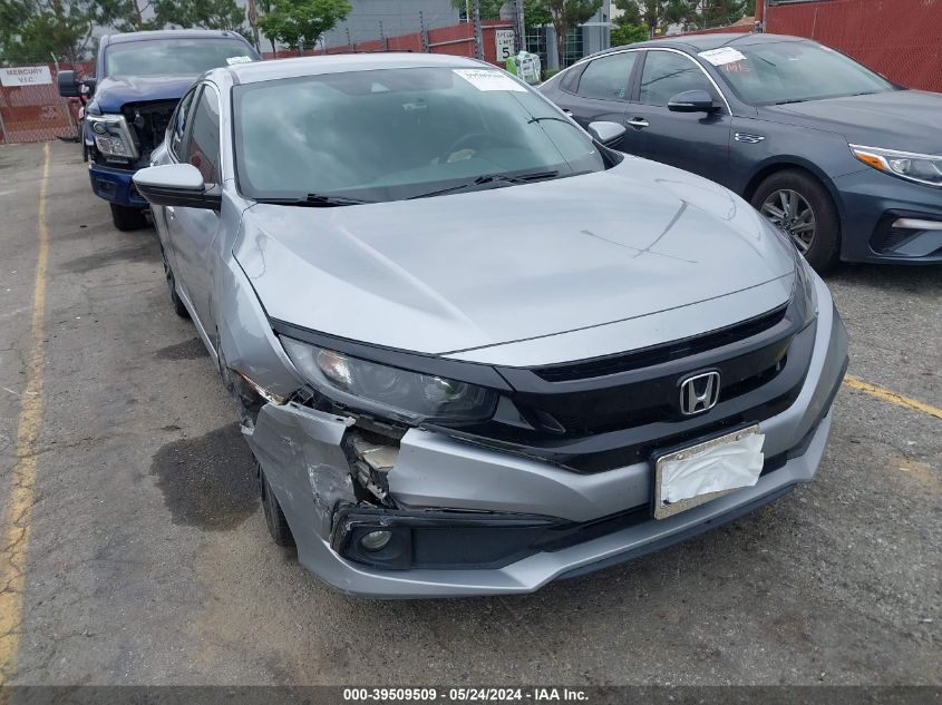 2019 Honda Civic Sport VIN: 2HGFC2F88KH567034 Lot: 39509509