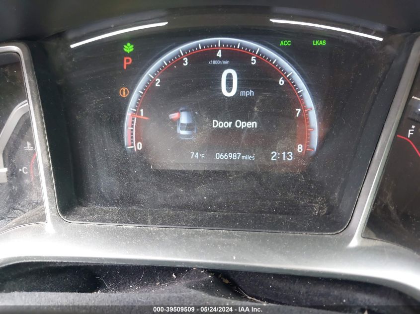 2019 Honda Civic Sport VIN: 2HGFC2F88KH567034 Lot: 39509509