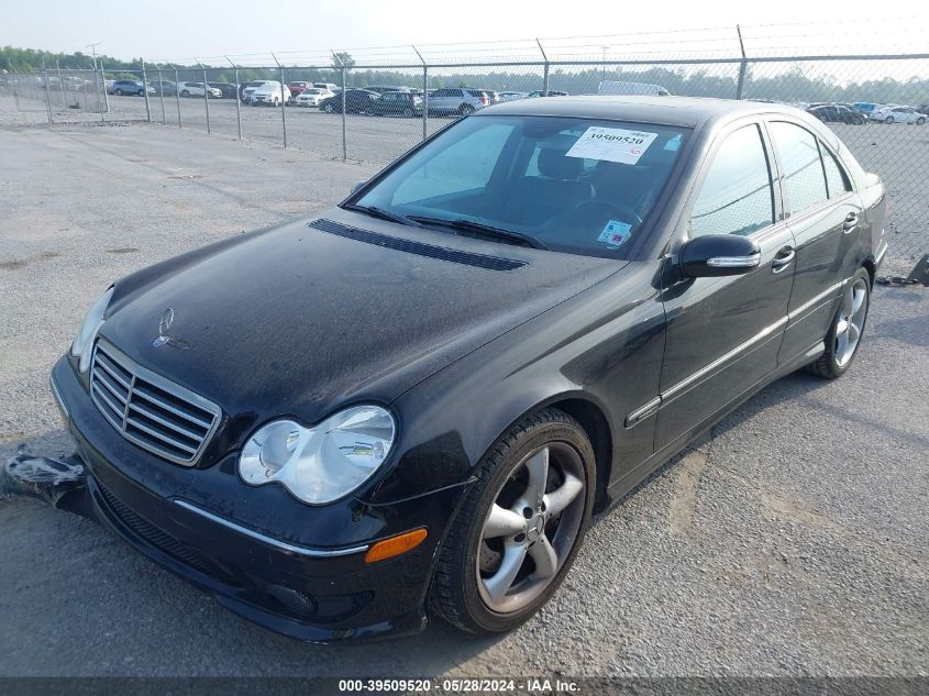 2005 Mercedes-Benz C 230K Sport Sedan VIN: WDBRF40J95A797788 Lot: 39509520