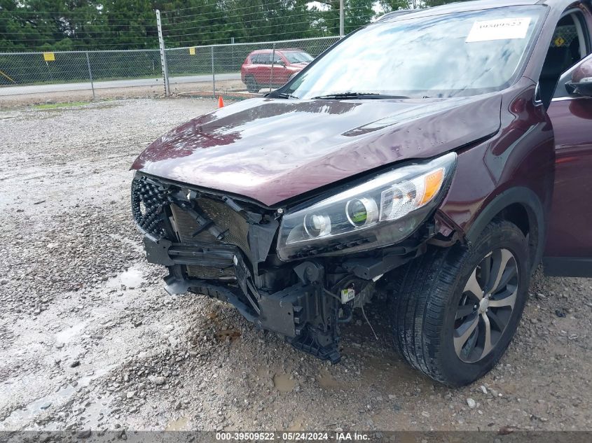 2016 Kia Sorento Ex VIN: 5XYTH4A57GG185483 Lot: 39509522