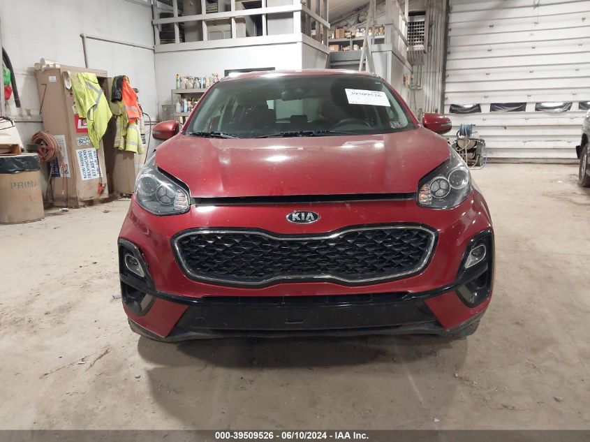 2020 Kia Sportage Lx VIN: KNDPMCAC8L7662451 Lot: 39509526