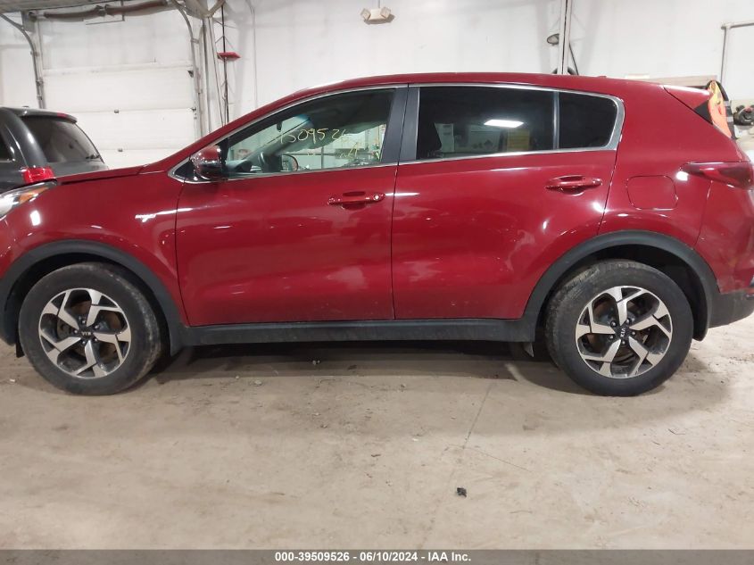 2020 Kia Sportage Lx VIN: KNDPMCAC8L7662451 Lot: 39509526