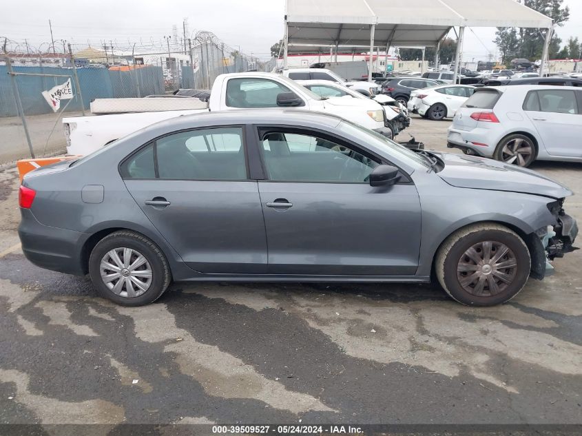 2011 Volkswagen Jetta 2.0L S VIN: 3VW2K7AJ7BM365954 Lot: 39509527