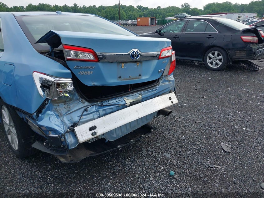 2014 Toyota Camry Hybrid Xle VIN: 4T1BD1FK2EU107204 Lot: 39509538
