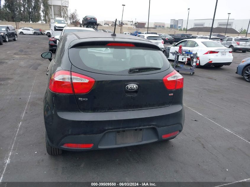 2014 Kia Rio Lx VIN: KNADM5A3XE6409586 Lot: 39509550