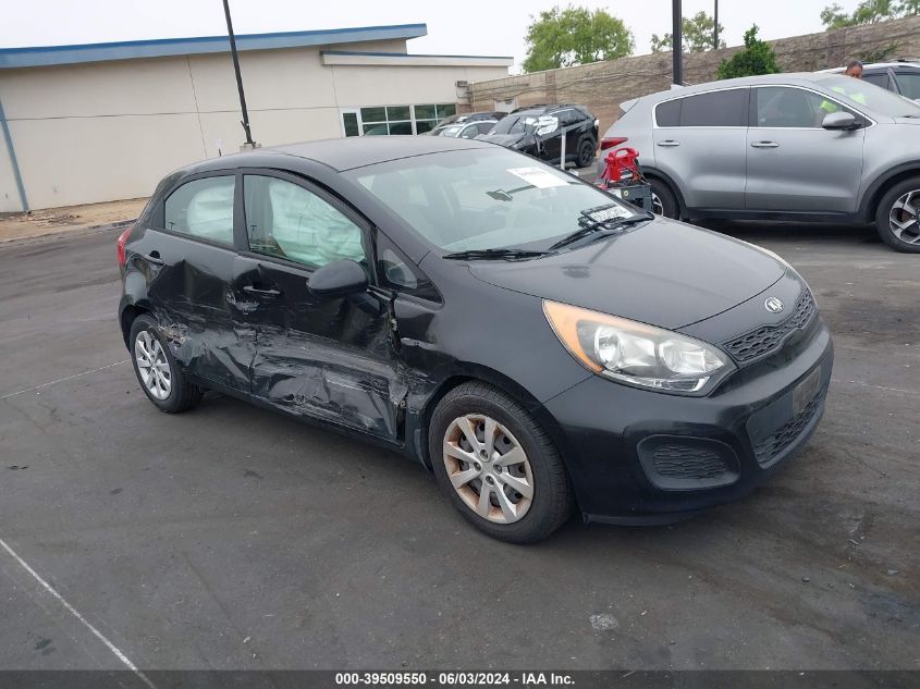 2014 Kia Rio Lx VIN: KNADM5A3XE6409586 Lot: 39509550