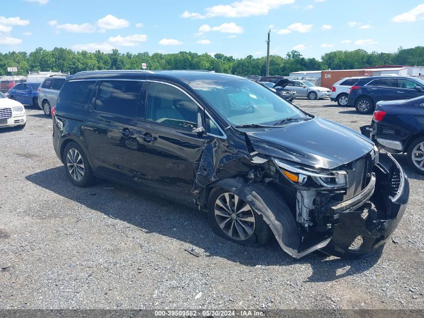 2017 Kia Sedona Sx VIN: KNDMC5C10H6323872 Lot: 39509582