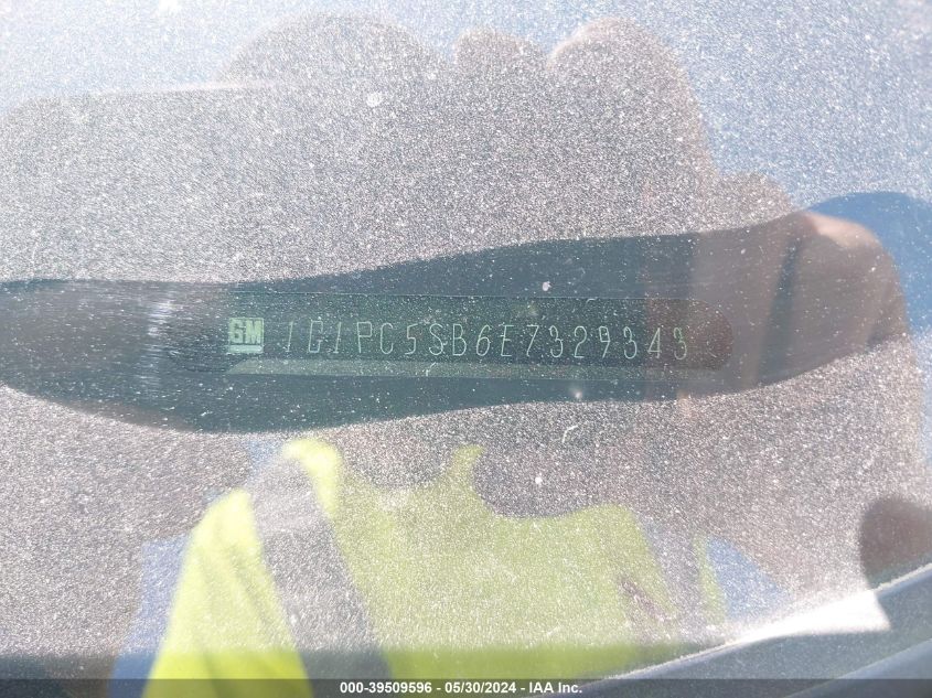 2014 Chevrolet Cruze 1Lt Auto VIN: 1G1PC5SB6E7329343 Lot: 39509596