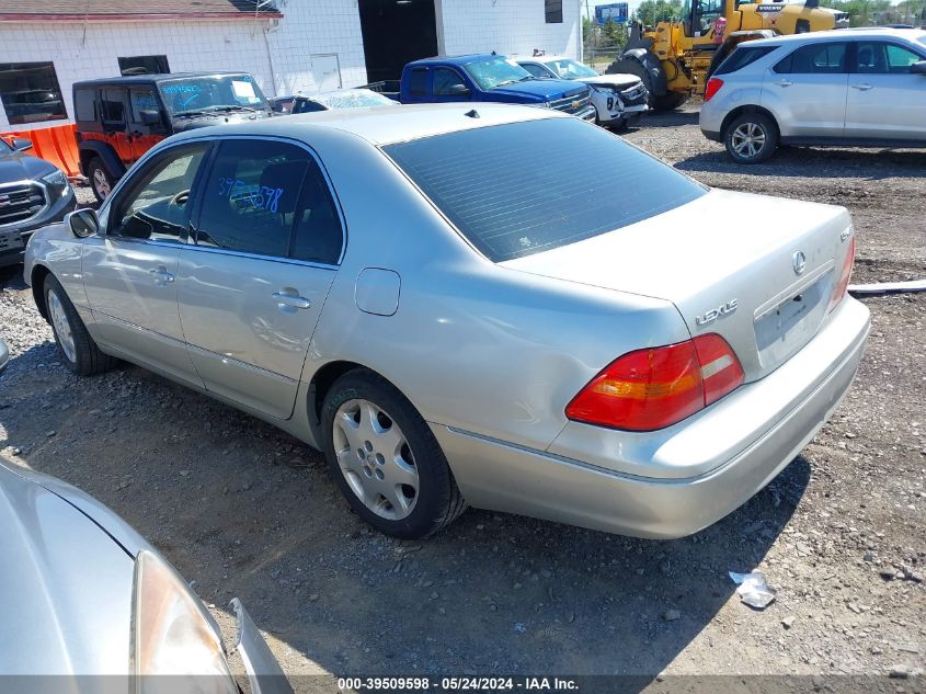 2003 Lexus Ls 430 VIN: JTHBN30F430108799 Lot: 39509598