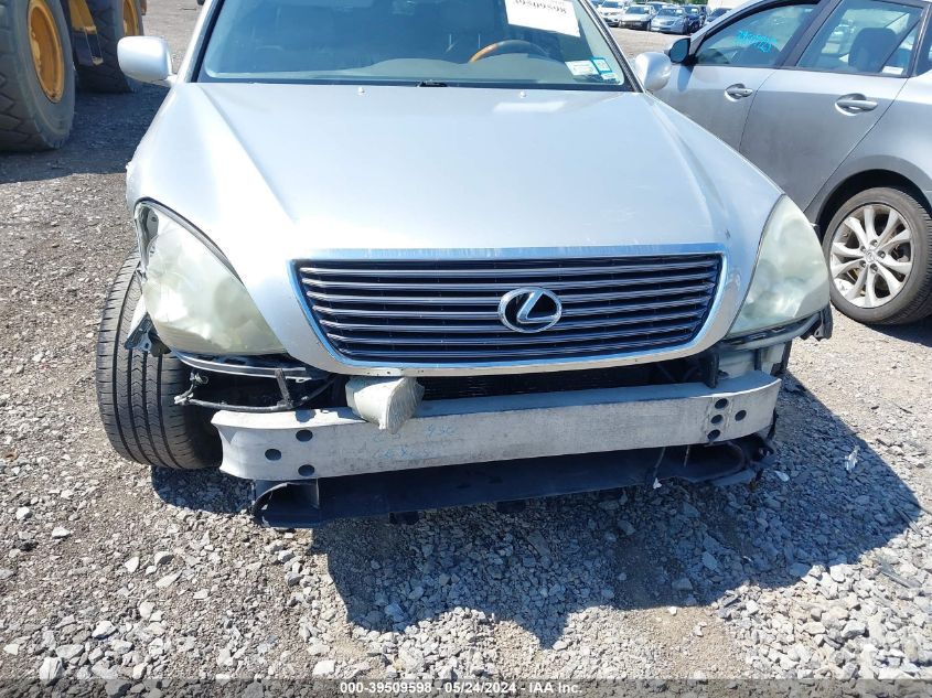 2003 Lexus Ls 430 VIN: JTHBN30F430108799 Lot: 39509598