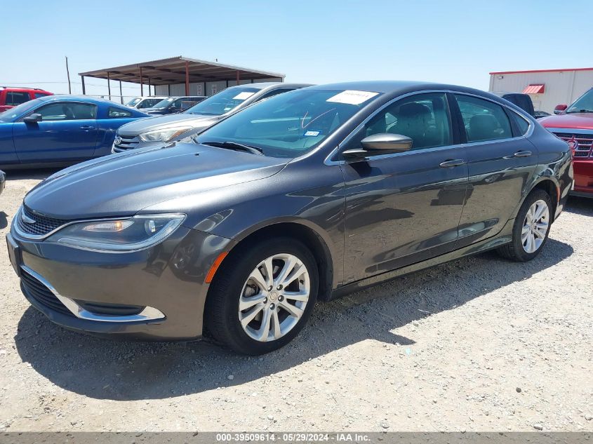 2015 Chrysler 200 Limited VIN: 1C3CCCAB8FN683779 Lot: 39509614