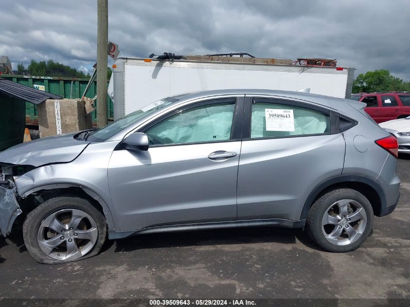 2018 Honda Hr-V Lx VIN: 3CZRU6H35JG701332 Lot: 39509643