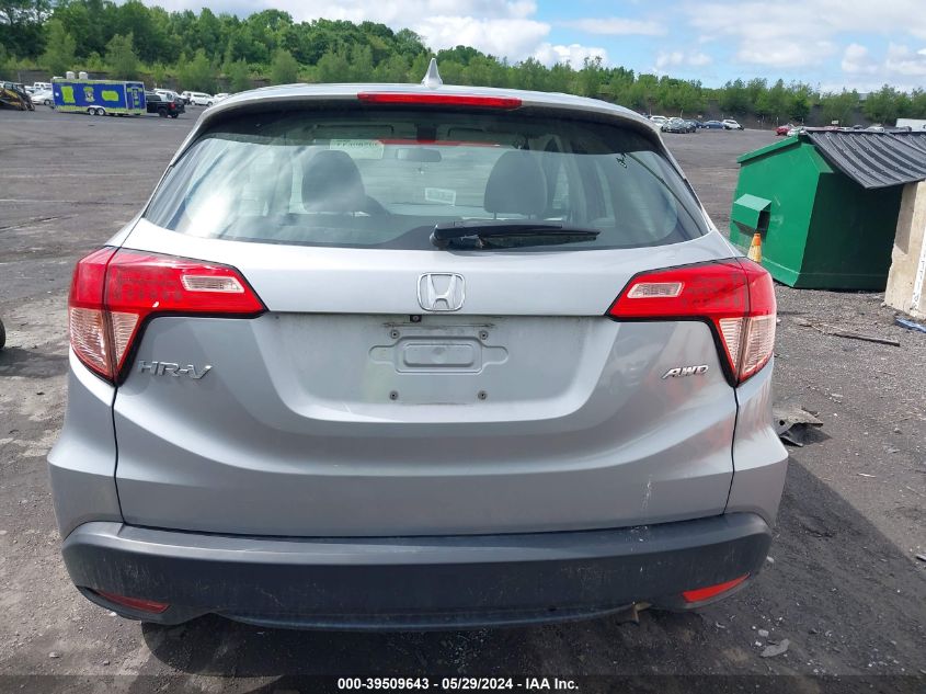 2018 HONDA HR-V LX - 3CZRU6H35JG701332