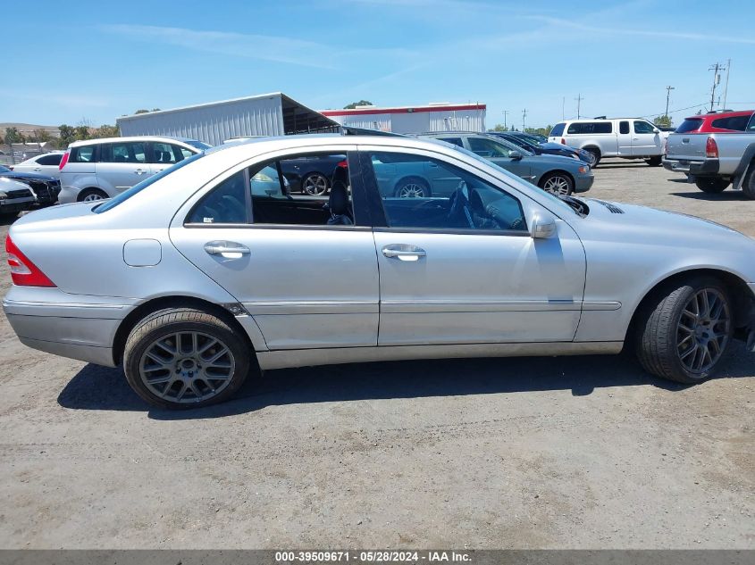 2003 Mercedes-Benz C 240 VIN: WDBRF61J33E014593 Lot: 39509671