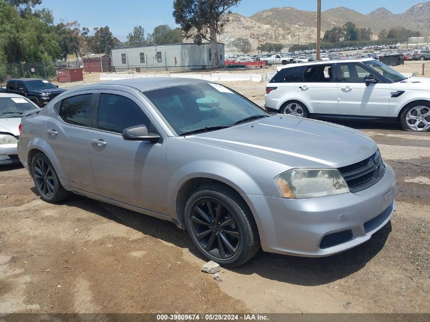 2014 Dodge Avenger Se VIN: 1C3CDZAB5EN159956 Lot: 39509674