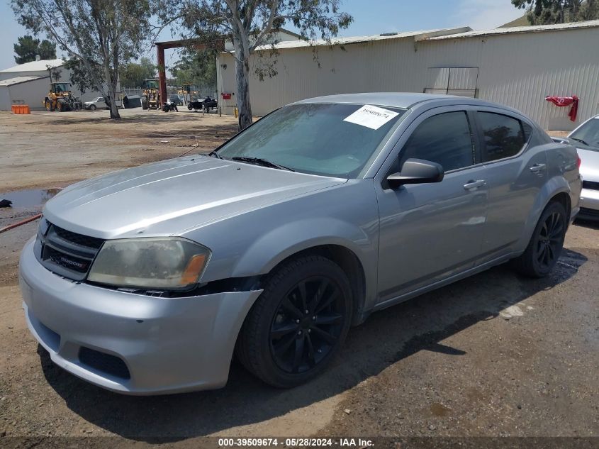 2014 Dodge Avenger Se VIN: 1C3CDZAB5EN159956 Lot: 39509674