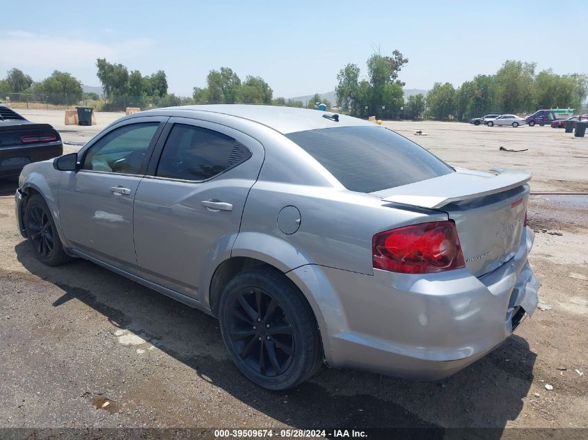 2014 Dodge Avenger Se VIN: 1C3CDZAB5EN159956 Lot: 39509674