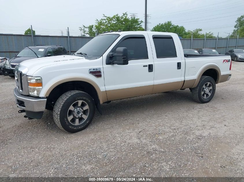 2008 Ford F250 Super Duty VIN: 1FTSW21R98ED54775 Lot: 39509675