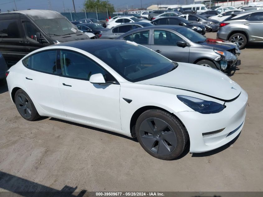 2023 Tesla Model 3 Rear-Wheel Drive VIN: 5YJ3E1EA4PF503693 Lot: 39509677