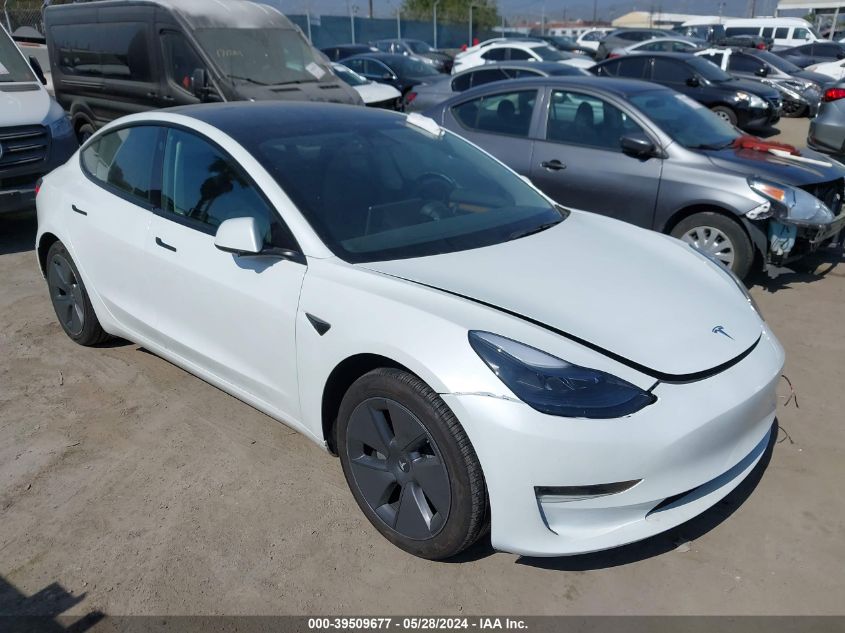 2023 Tesla Model 3 Rear-Wheel Drive VIN: 5YJ3E1EA4PF503693 Lot: 39509677