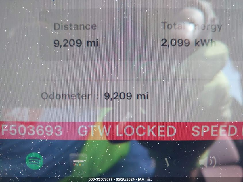 2023 Tesla Model 3 Rear-Wheel Drive VIN: 5YJ3E1EA4PF503693 Lot: 39509677