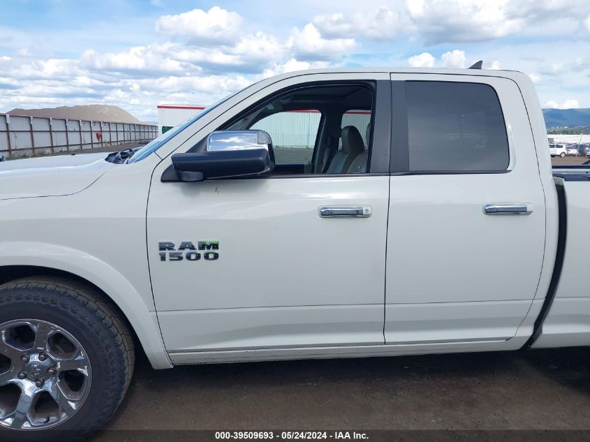 2017 Ram 1500 Laramie Quad Cab 4X4 6'4 Box VIN: 1C6RR7JT1HS700812 Lot: 39509693