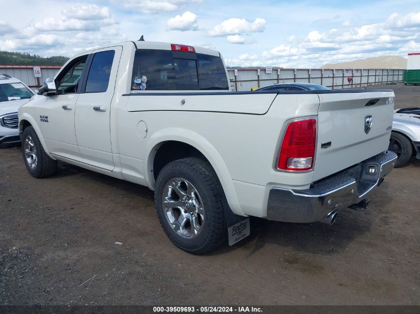 2017 Ram 1500 Laramie Quad Cab 4X4 6'4 Box VIN: 1C6RR7JT1HS700812 Lot: 39509693