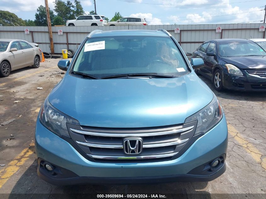 2014 Honda Cr-V Ex-L VIN: 2HKRM3H72EH516577 Lot: 39509694