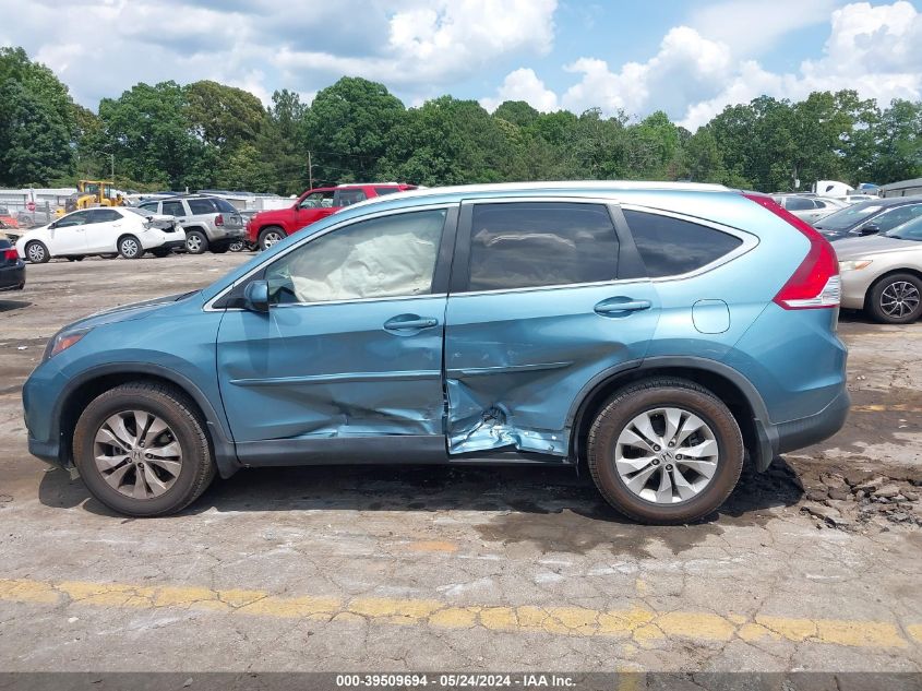 2014 Honda Cr-V Ex-L VIN: 2HKRM3H72EH516577 Lot: 39509694