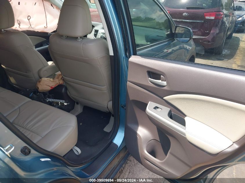 2014 Honda Cr-V Ex-L VIN: 2HKRM3H72EH516577 Lot: 39509694