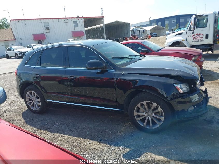 2013 Audi Q5 2.0T Premium VIN: WA1LFAFP5DA034208 Lot: 39509695