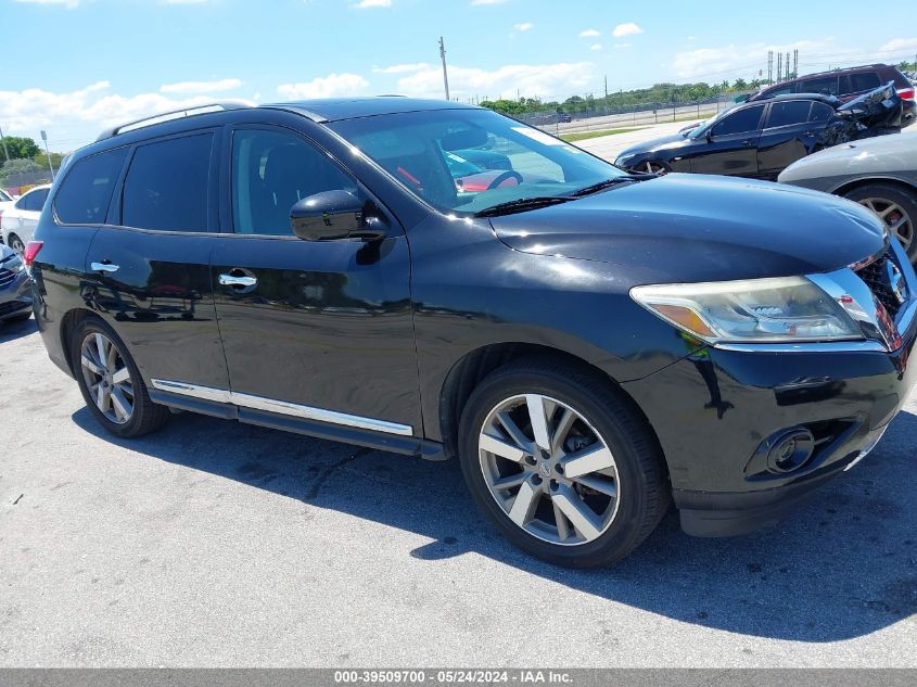 2015 Nissan Pathfinder Platinum/S/Sl/Sv VIN: 5N1AR2MN9FC605004 Lot: 39509700