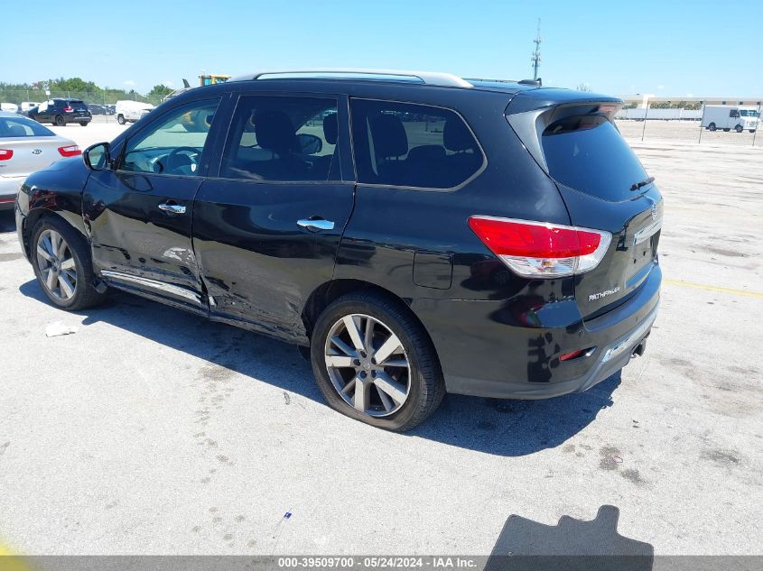 2015 Nissan Pathfinder Platinum/S/Sl/Sv VIN: 5N1AR2MN9FC605004 Lot: 39509700