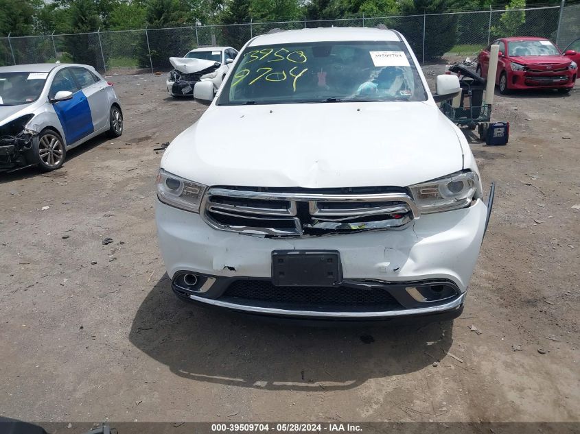 2014 Dodge Durango Sxt VIN: 1C4RDJAG2EC477032 Lot: 39509704