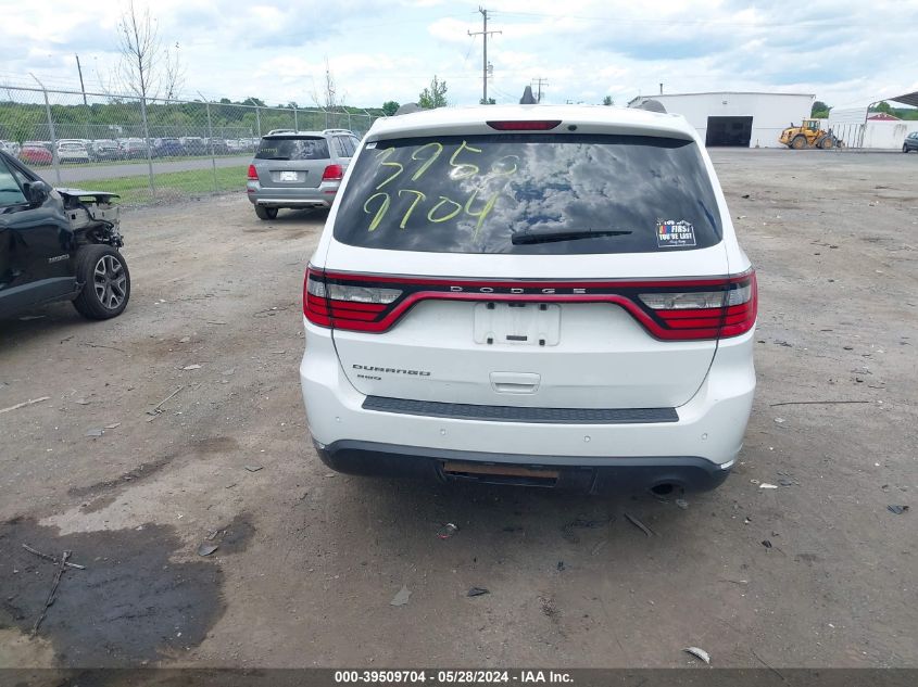 2014 Dodge Durango Sxt VIN: 1C4RDJAG2EC477032 Lot: 39509704