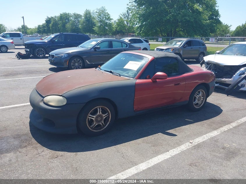 1999 Mazda Mx-5 Miata Leather Pkg/Popular Equipment Pkg/Sports Pkg/Touring Pkg VIN: JM1NB3534X0111505 Lot: 39509712
