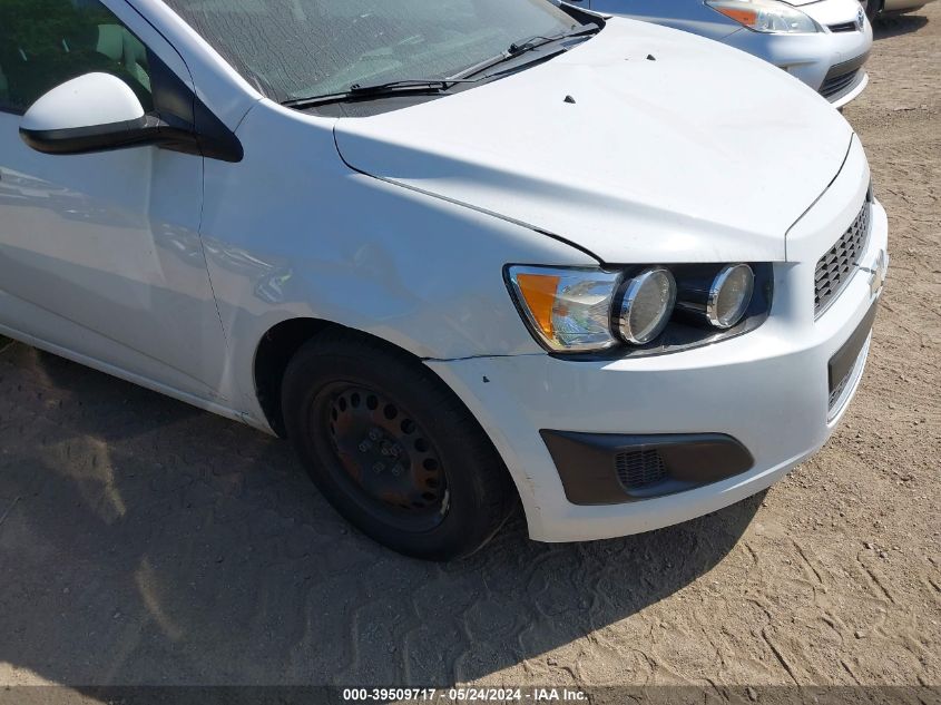 2014 Chevrolet Sonic Ls Auto VIN: 1G1JA6SH6E4196137 Lot: 39509717