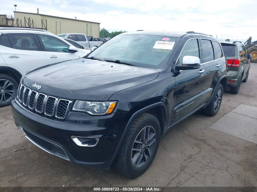 2018 Jeep Grand Cherokee Limited VIN: 1C4RJFBG1JC468983 Lot: 39509723