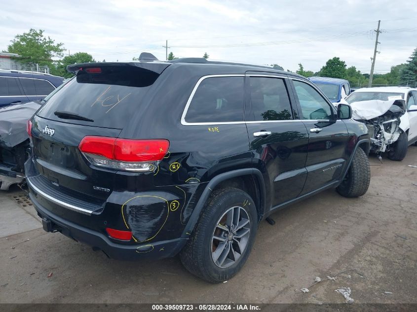 2018 Jeep Grand Cherokee Limited VIN: 1C4RJFBG1JC468983 Lot: 39509723