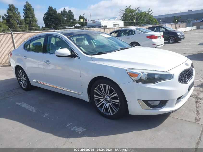 2014 Kia Cadenza Premium VIN: KNALN4D75E5126391 Lot: 39509739