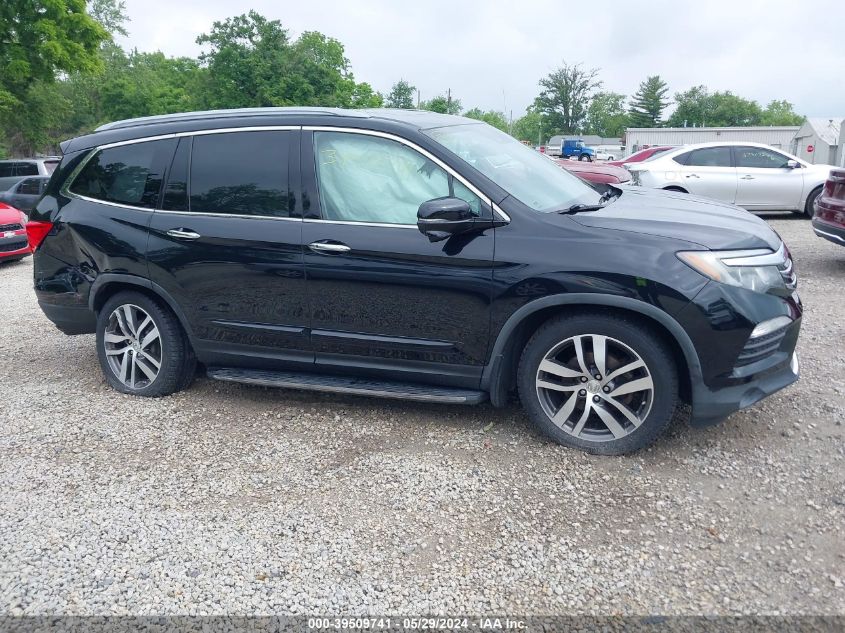 2016 Honda Pilot Touring VIN: 5FNYF6H98GB095202 Lot: 39509741