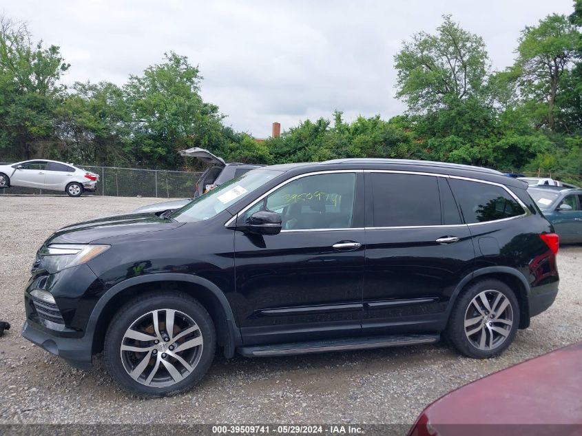 2016 Honda Pilot Touring VIN: 5FNYF6H98GB095202 Lot: 39509741