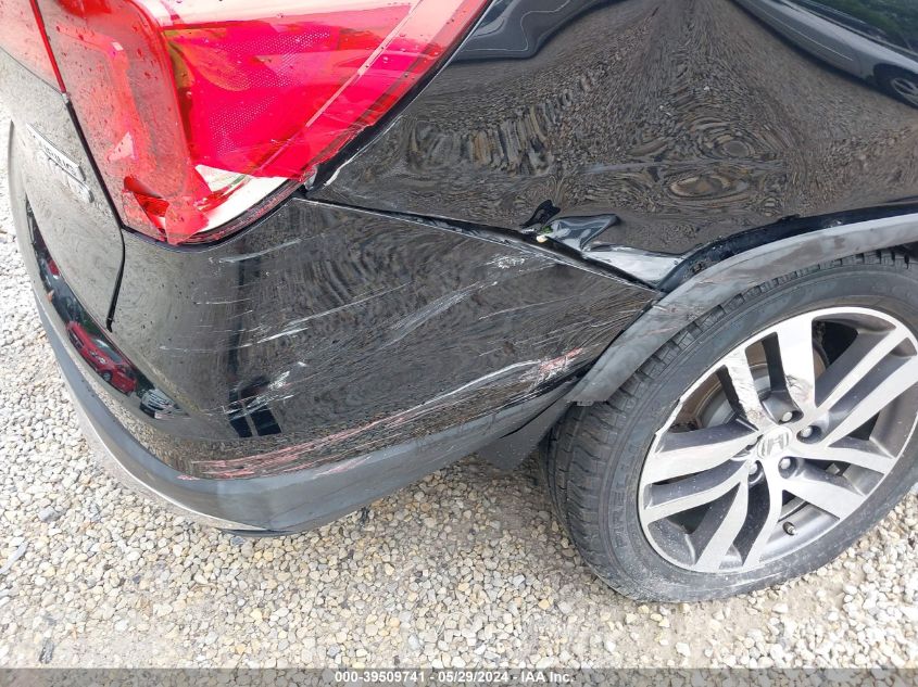 2016 Honda Pilot Touring VIN: 5FNYF6H98GB095202 Lot: 39509741