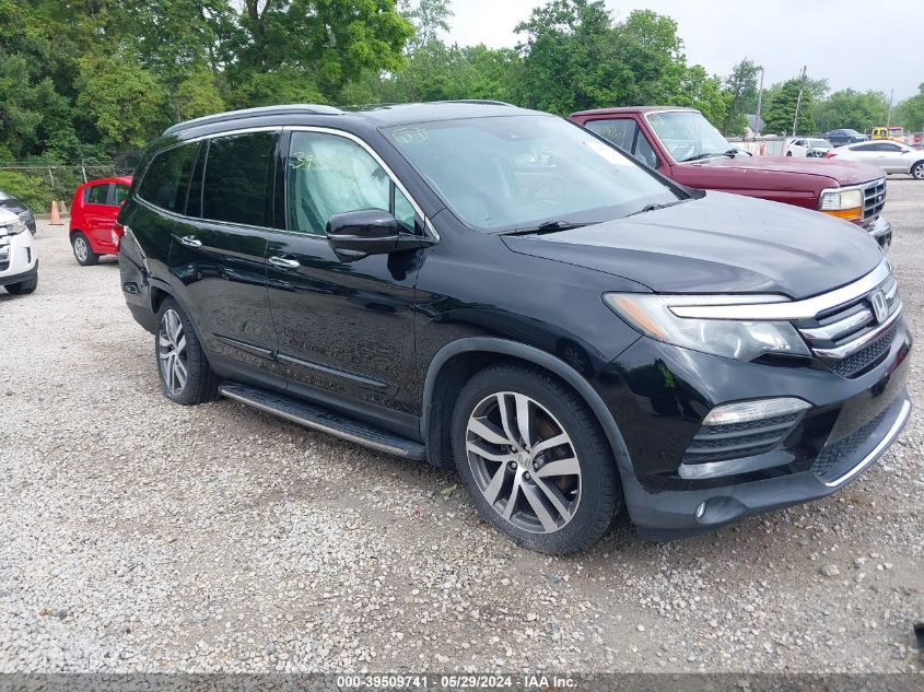 2016 Honda Pilot Touring VIN: 5FNYF6H98GB095202 Lot: 39509741