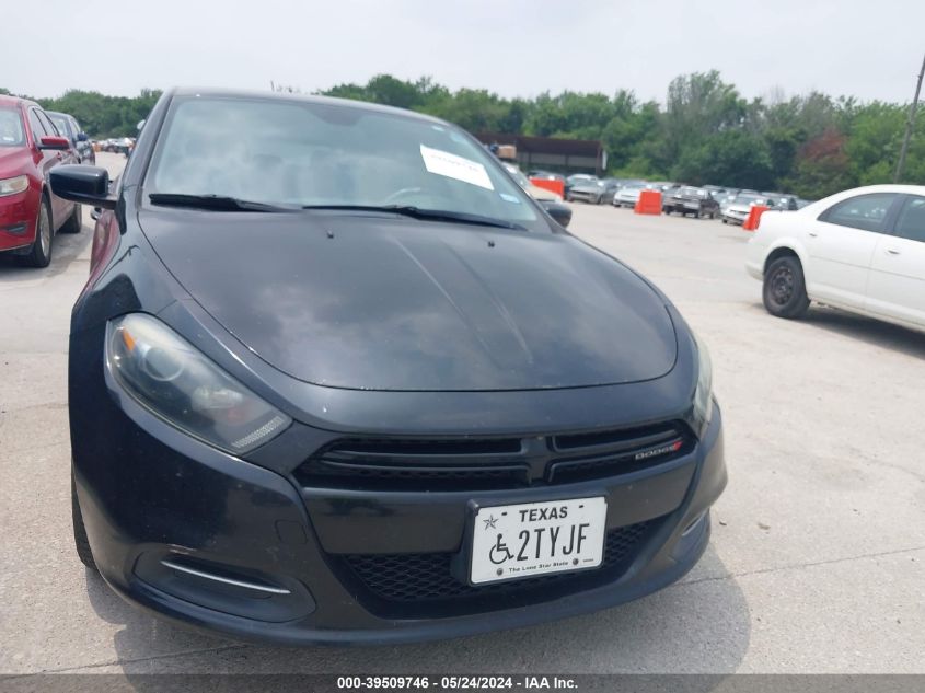 2015 Dodge Dart Se VIN: 1C3CDFAA9FD378187 Lot: 39509746