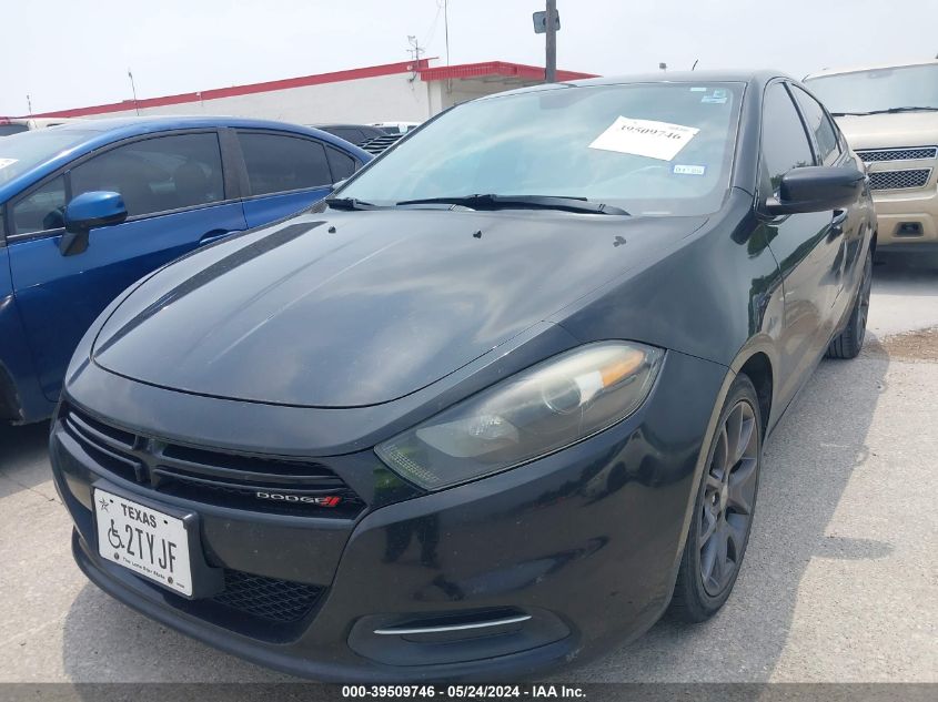 2015 Dodge Dart Se VIN: 1C3CDFAA9FD378187 Lot: 39509746