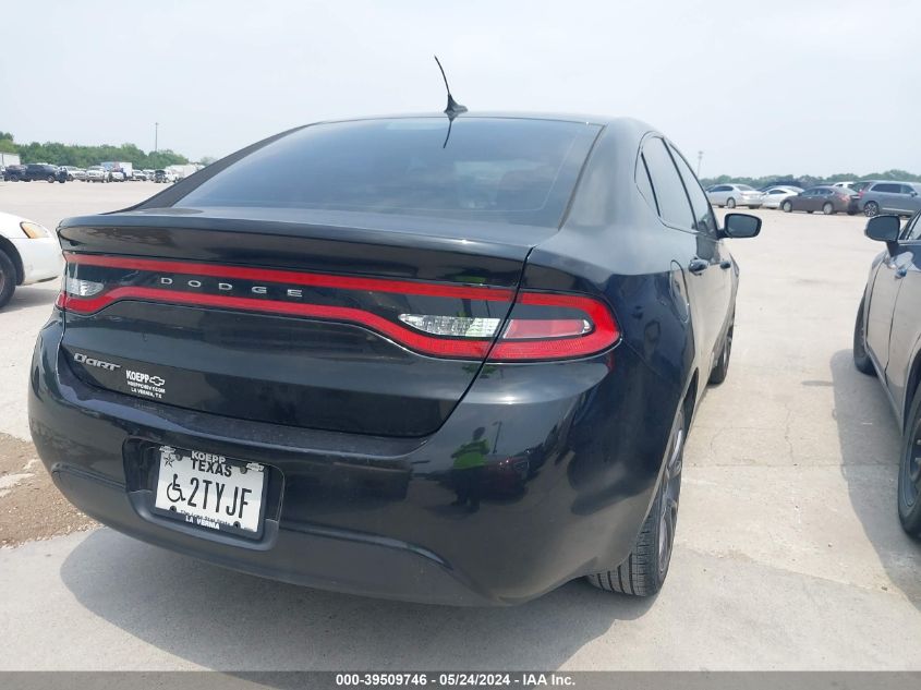 2015 Dodge Dart Se VIN: 1C3CDFAA9FD378187 Lot: 39509746