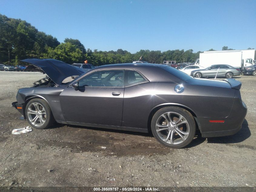 2021 Dodge Challenger R/T VIN: 2C3CDZBT2MH563781 Lot: 39509757