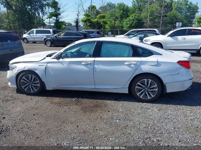 2021 Honda Accord Hybrid Ex-L VIN: 1HGCV3F5XMA003783 Lot: 39509771